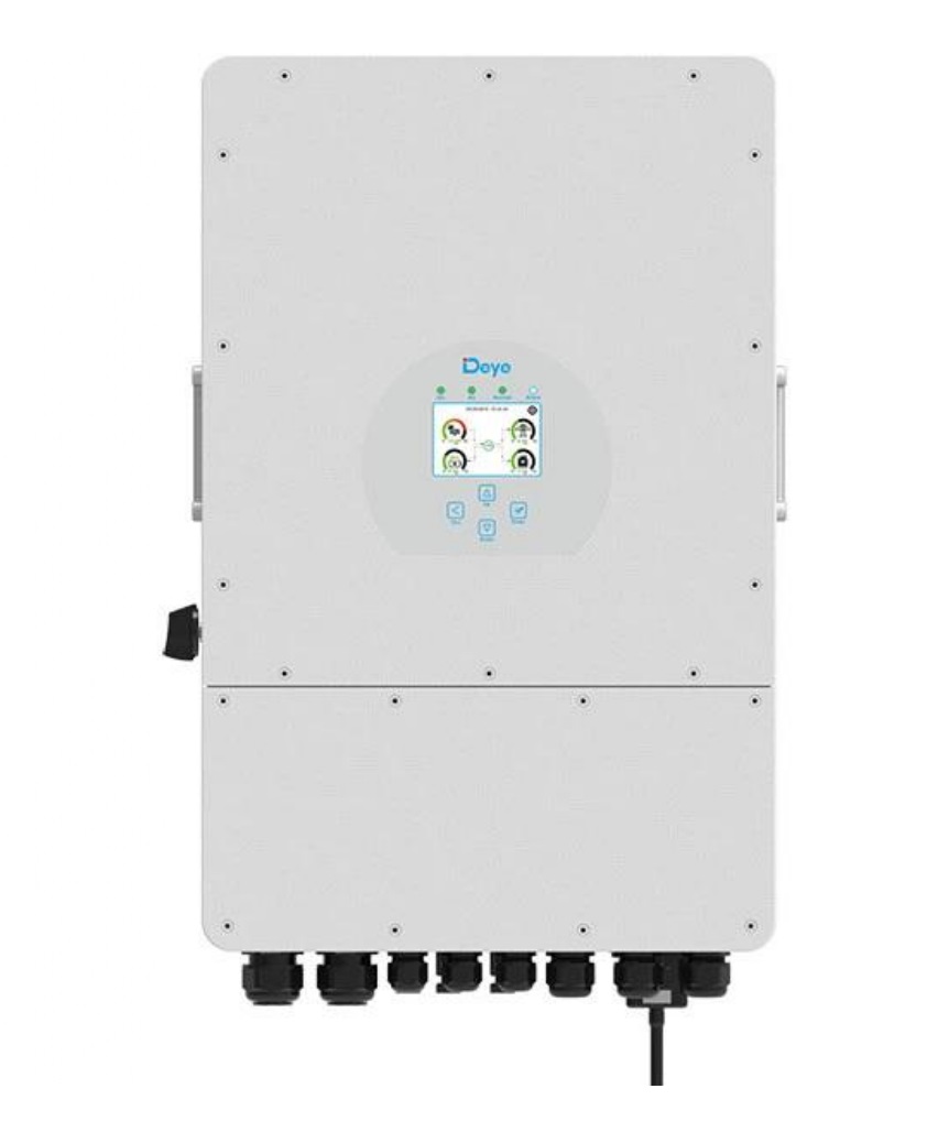 Гібридний інвертор DEYE SUN-12K-SG04LP3-EU 12kW 48V 2 MPPT Wi-Fi Трифазний (SUN-12K-SG04LP3-EU)